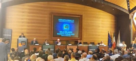 Radio E Tv Torna Il Forum Di Aeranti Corallo Entro L Anno La