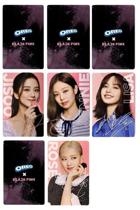 Lomo Card Astro Kpop Black Pink Kpop Blackpink Photos Photocard