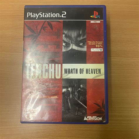 Tenchu 3 Wrath Of Heaven Sony Ps2 Game Retro Game Store Uk