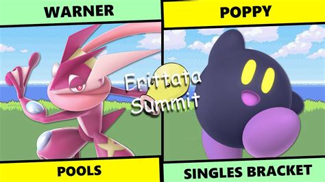 Frittata Summit Pools Warner Greninja Vs Poppy Kirby Ssbu