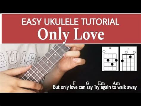 Trademark Only Love UKULELE TUTORIAL EASY CHORDS YouTube