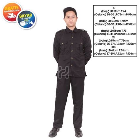 Harga Baju Seragam Safari Satpam Murah Terbaru 2024 Katalog Or Id