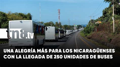 Una alegría más para los nicaragüenses con la llegada de 250 unidades