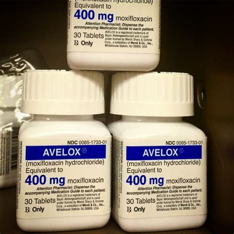 Moxifloxacin Avelox