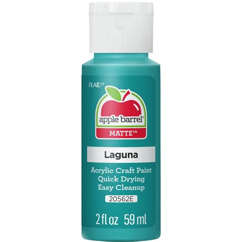 Apple Barrel Acrylic Craft Paint Matte Finish Laguna 2 Fl Oz