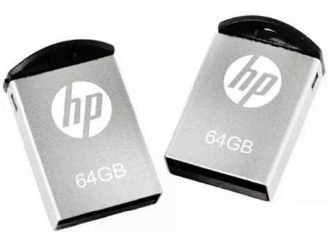 Hp Usb V222w Micro 64gb Metalica Color Gris MercadoLibre