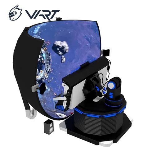 Amusement Park Naked Eye Cinema 360 Degree Immersive Experience Flying Dome Theater Vr