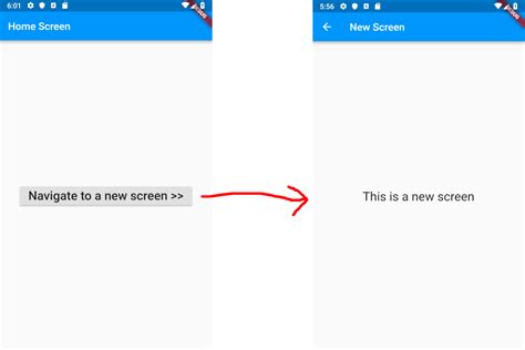 Dart Navigate To A New Screen In Flutter Stack Overflow