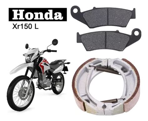 Kit Balata Trasera Delantera Xr150 L Honda Premium Oem Iso Meses Sin