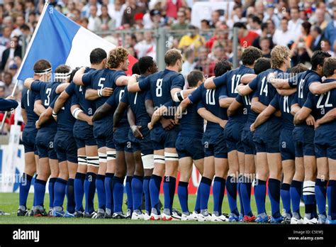 Equipe De France Rugby World Cup 2007 France V Georgia Stade Velodrome