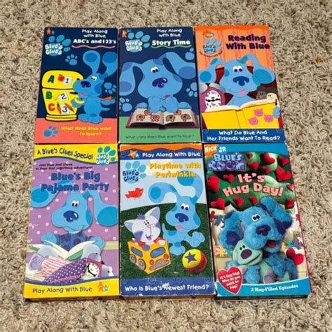 Lot Of Orange Blues Clues Vhs Tapes Picclick The Best Porn Website