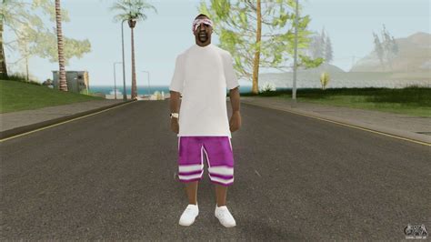 New Ballas Skin V1 Lq Para Gta San Andreas