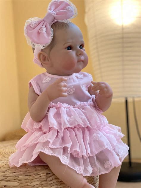 Bettie Doll Head Inch Bettie Reborn Girl Baby Doll With D