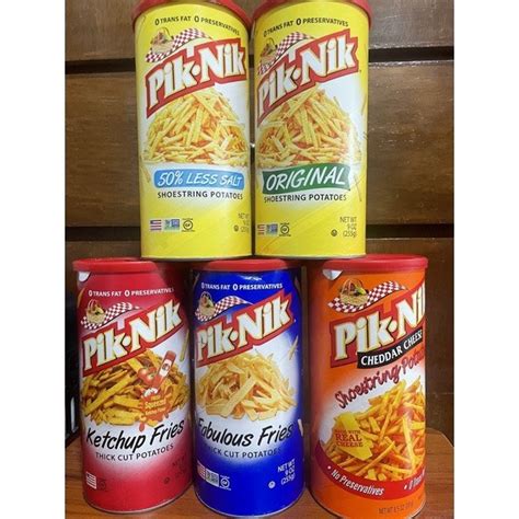 Piknik Original Shoestring Potatoes 241 Grams Lazada Ph