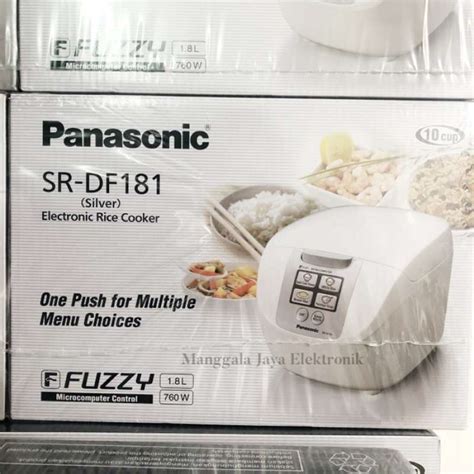 Jual Panasonic Rice Cooker Digital Fuzzy Logic Sr Df Di Seller Fina