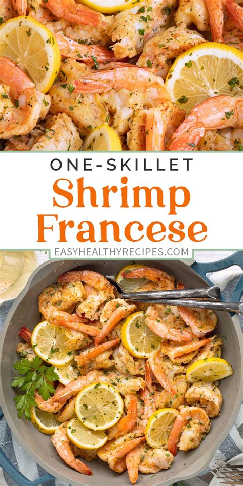 Shrimp Francese Easy Healthy Recipes