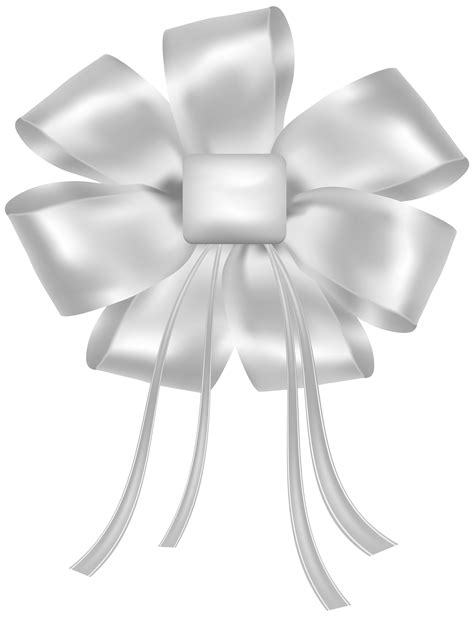 White Bow PNG Clipart - Best WEB Clipart