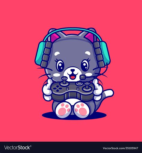 Funny Cat Gamer Pictures