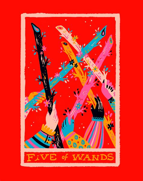 Minor Arcana - Wands on Behance