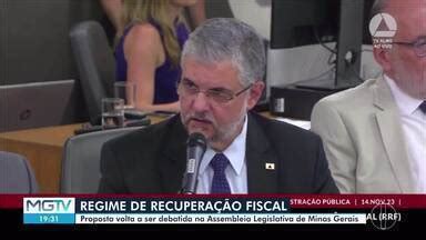 MG Inter TV 2ª Edição Grande Minas Proposta de Recuperação Fiscal