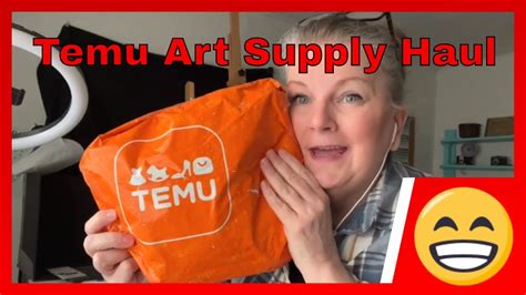 Temu And Amazon Art Supply Haul Unboxing Price Comparison YouTube