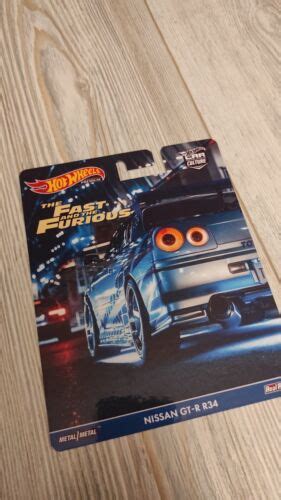 Custom Designed GT R R Hot Wheels Card Fast And India Ubuy