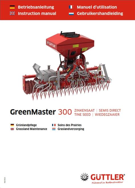 GreenMaster 300 600 800 ZINKENSAAT GUETTLER GmbH