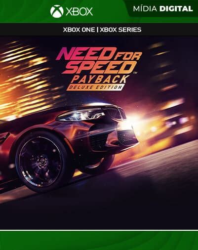 Need For Speed Payback Deluxe Edition Xbox Mídia Digital Frigga Games