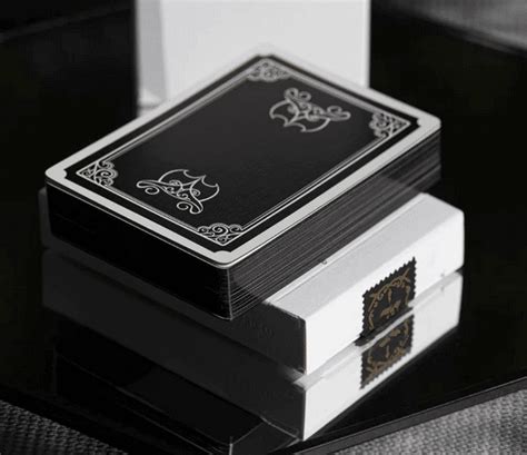 Fultons Clip Joint 10 Year Black Gilded Playing Cards X Decks