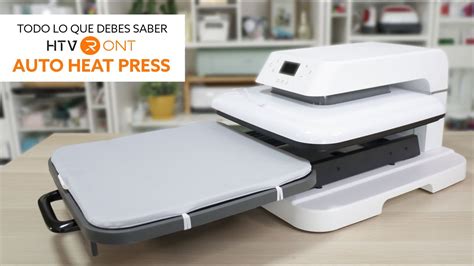 Htvront Auto Heat Press Todo Lo Que Debes Saber Review Youtube