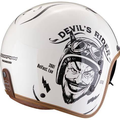 Casque Jet Scorpion Belfast Evo Romeo Moto Expert