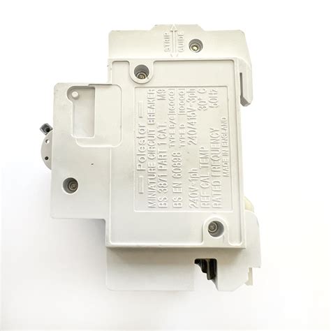 MCB S Crabtree Polestar 63B 16 B16 16A 16 3 Pole Phase MCB Circuit