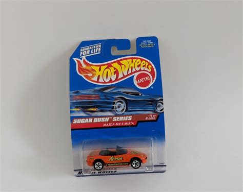 Vintage Hot Wheels Sugar Rush Series Reese S Mazda MX 5 Miata Collector