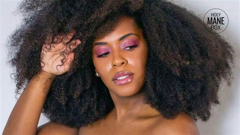 5 Conseils Pour Des Cheveux Afros Longs And Sains Holymanebox La Box