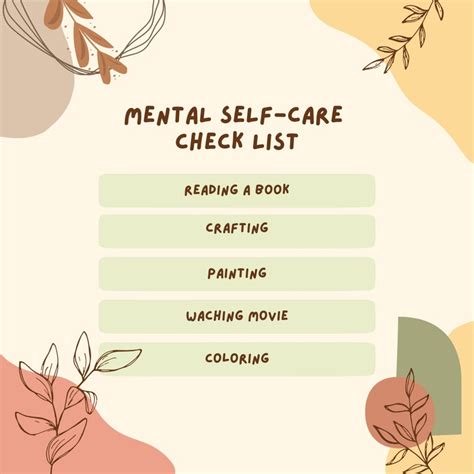 Mental Health Checklists Improve Health Mental Checklist Etsy