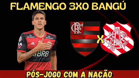 FLAMENGO 3X0 BANGÚ FLA VENCE E ASSUME A LIDERANÇA YouTube