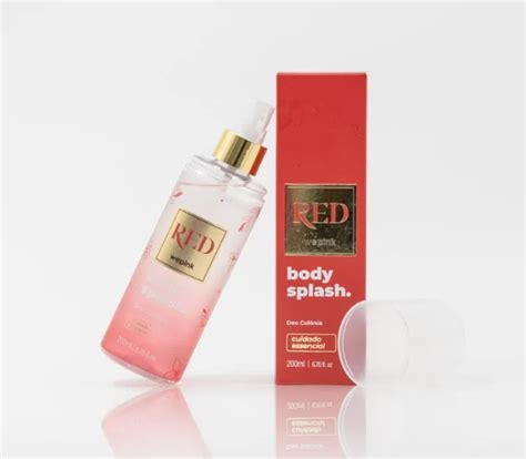 Body Splash Red 200ml Wepink Cacau Chic Shop Produtos De Beleza