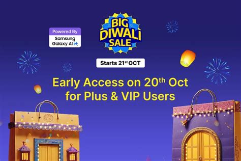 Flipkart Big Diwali Sale Date Announced With Early Access For Plus