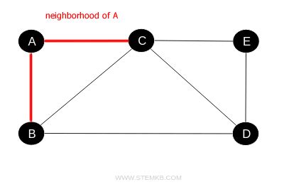 Adjacent Vertices in Graph Theory | stemkb.com