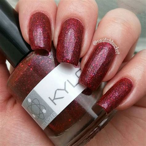 Samantha On Instagram This Is Nerdlacquer Kylo A Deep Red Jelly