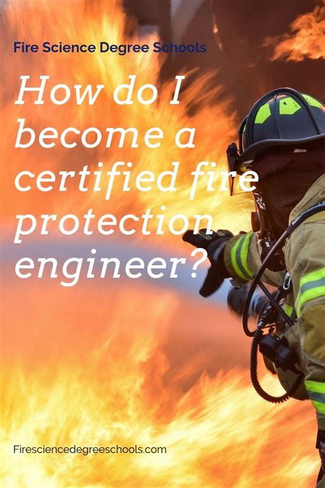 Fire Protection Engineer Certification