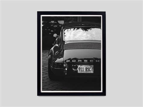 Porsche 911 Wall Art, Sportscar Print, Automotive Decor, Digital ...