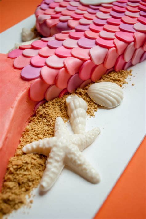 Easy Mermaid Cake For A Mermaid Birthday Party Merriment Design