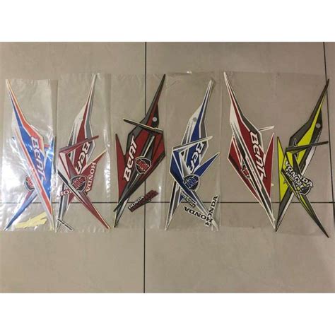 Jual Sticker Lis Body Striping Beat Fi Esp Stiker Bodi Stripping