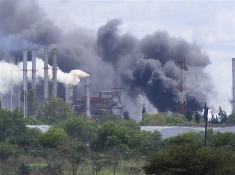 La Jornada Explosión En La Refinería De Tula Deja Dos Muertos Y Un