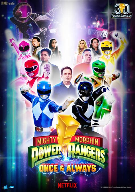 Mighty Morphin Power Rangers Once And Always Fanmade Poster R Powerrangers