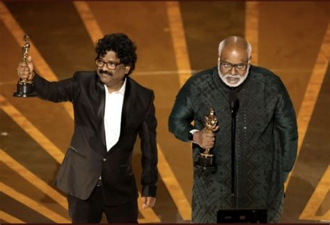 Oscars 2023 Natu Natu Song Wins Best Original Song At The Academy Awards See Photos