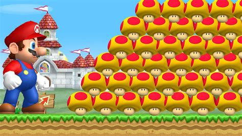 Can Mario Use Mega Mushrooms In New Super Mario Bros Wii Youtube