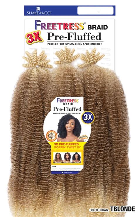 Freetress X Pre Fluffed Poppin Twist Walmart