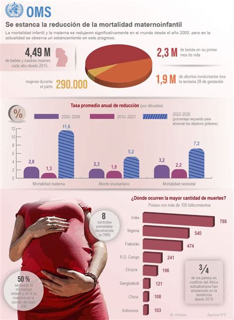 Infografía OMS alerta de un estancamiento en la reducción global de